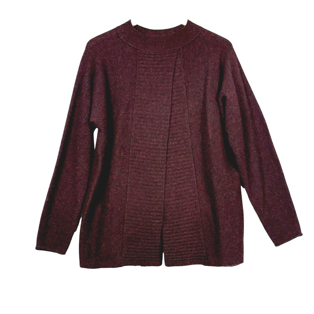 Antonio‎ Melani 100% Cashmere Luxury Sweater Sz S Pullover Wrap Back Minimalist